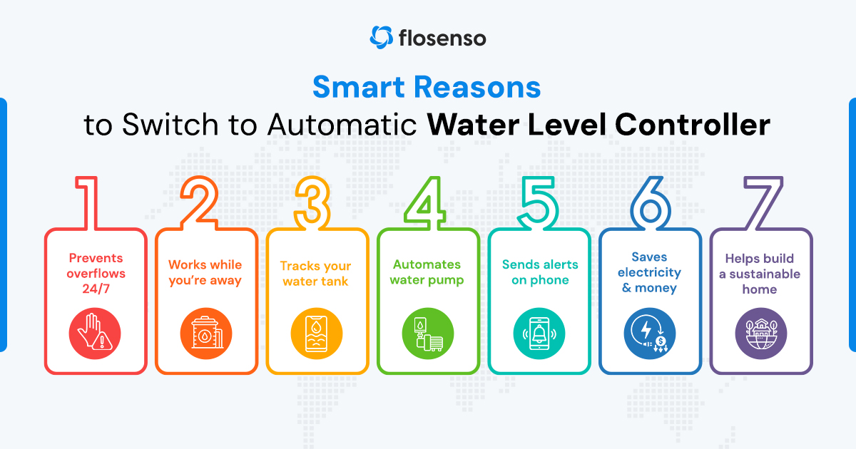 Advantages of automatic water level controller