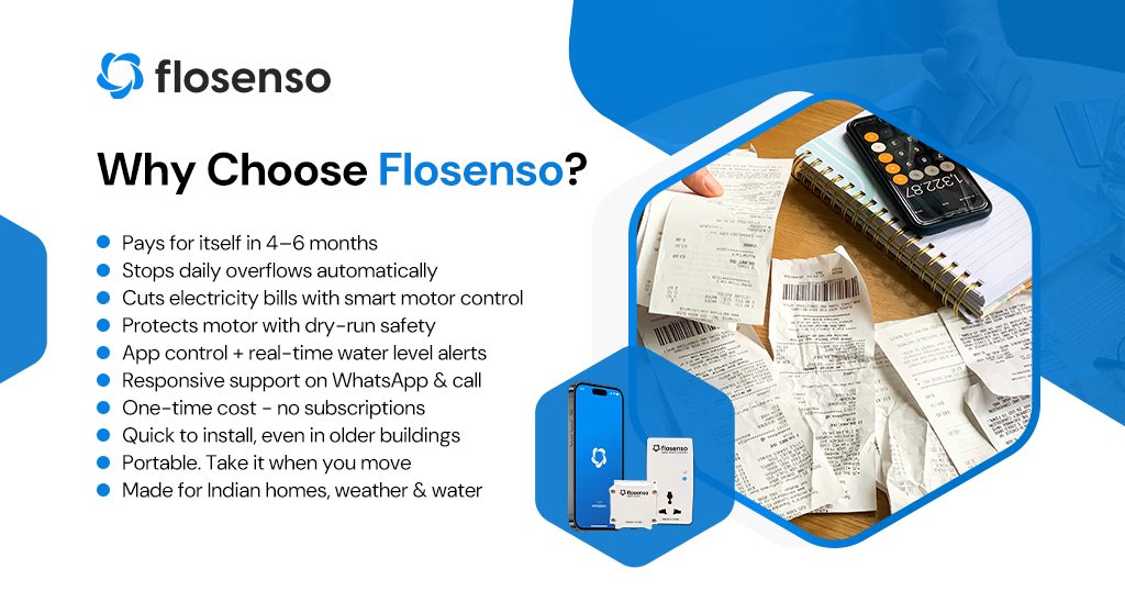 Benefits of installing Flosenso at your home