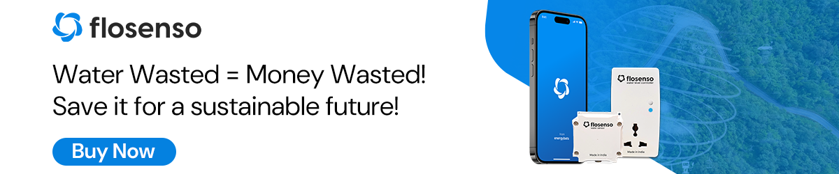 Save water and money with flosenso