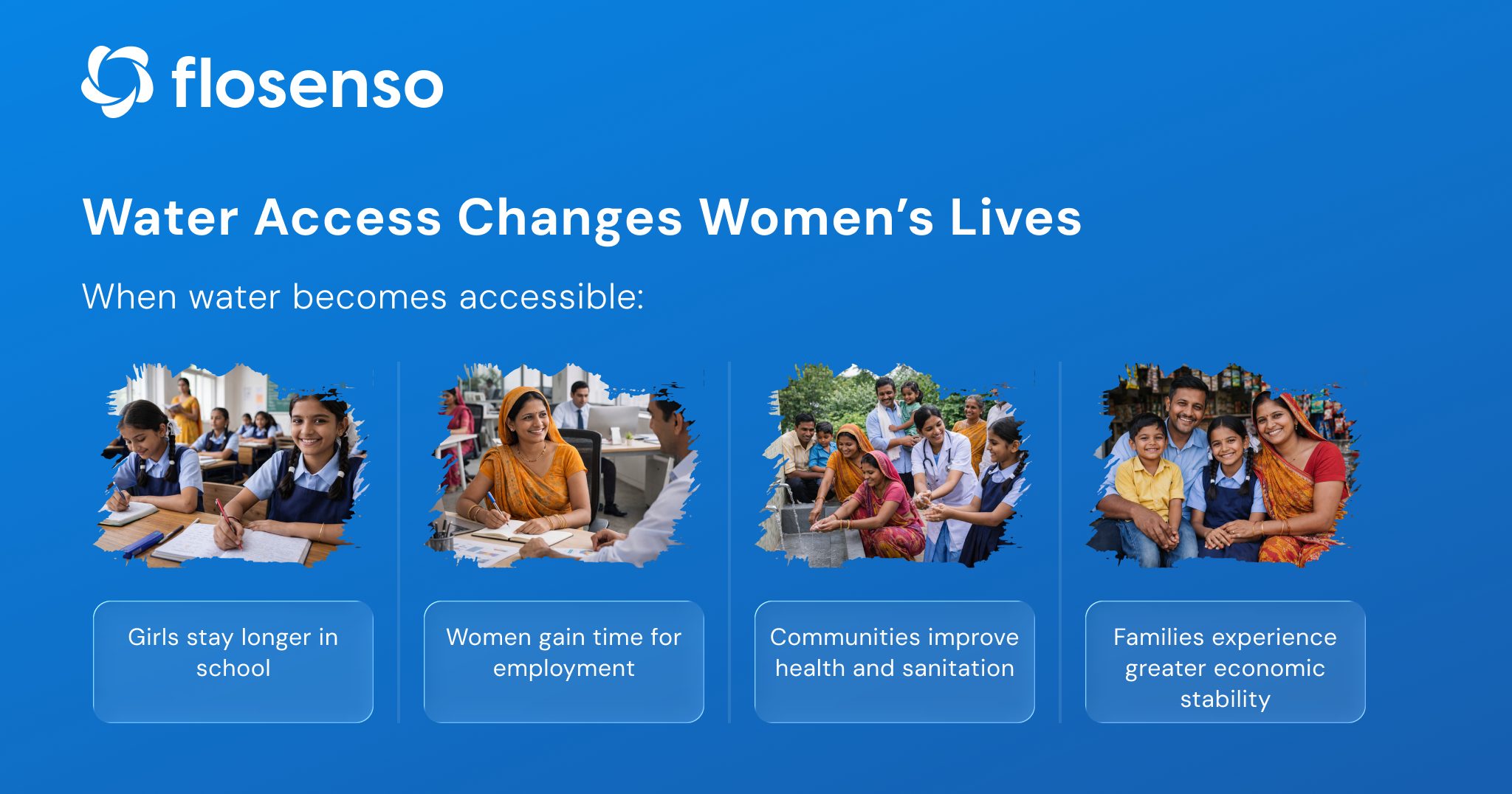 how water access changes a woman's life