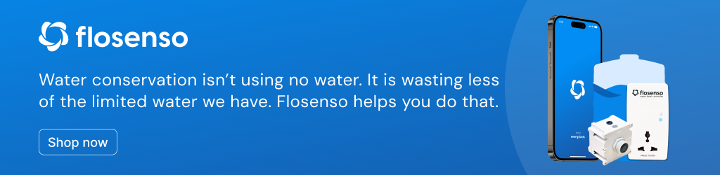 Water conservation with Flosenso smart water management